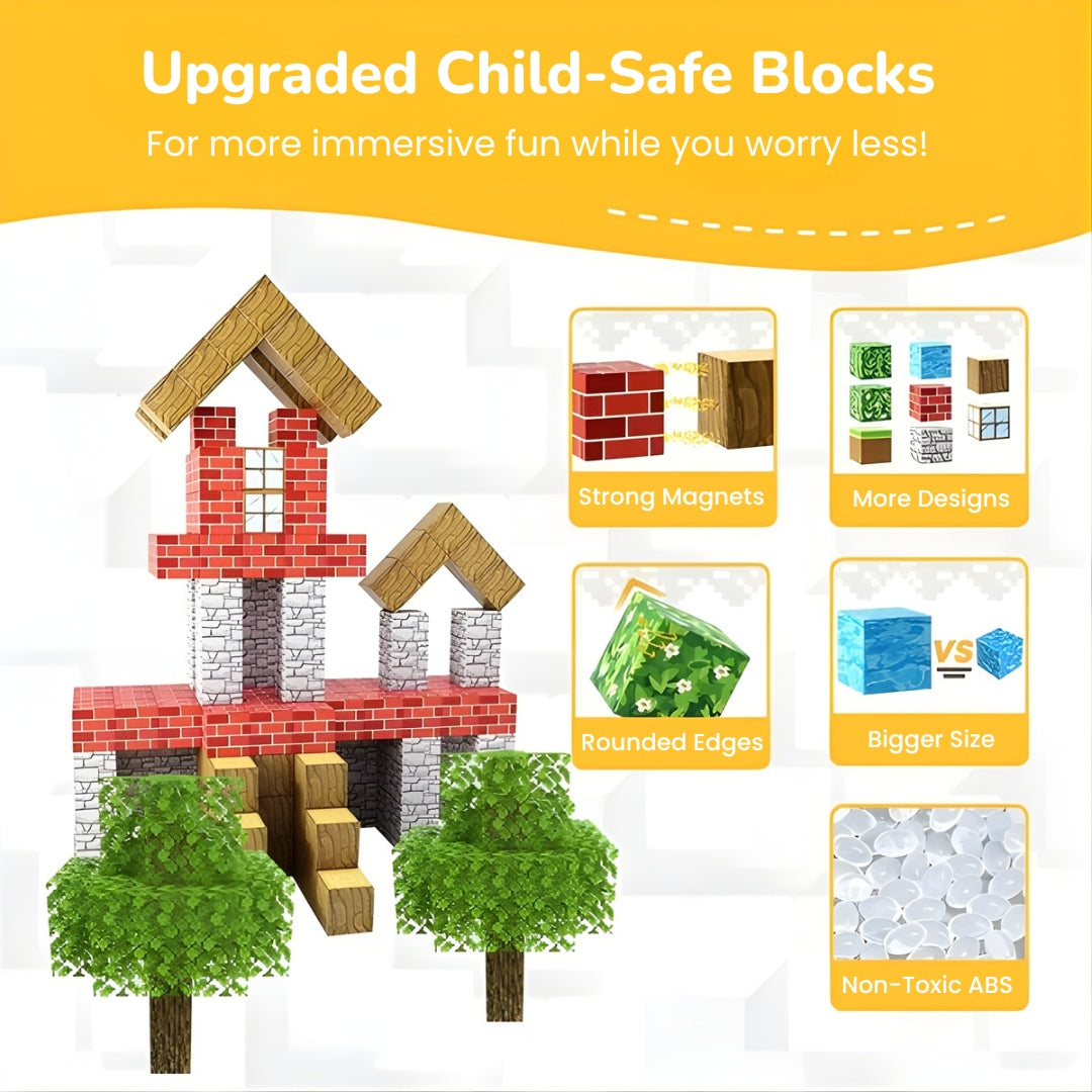BuildiBlox™ STEM Learning Magnetic Building Blocks