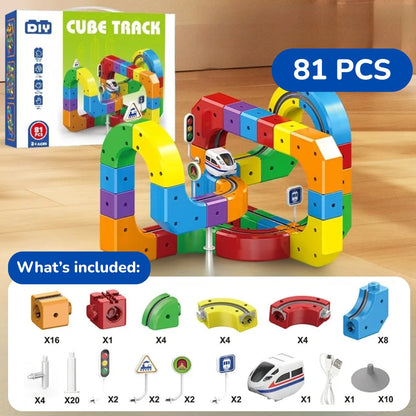 BuildiBlox™ STEM Learning Train Track Set