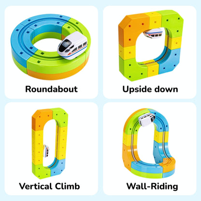 BuildiBlox™ STEM Learning Train Track Set